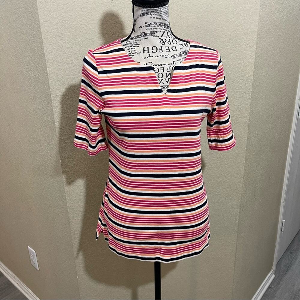 Talbots stripe top‎ size xs